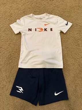Nike boys shirt and short set